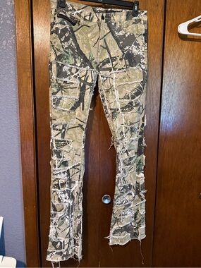 Rockstar Original Camo distressed jeans sz 32